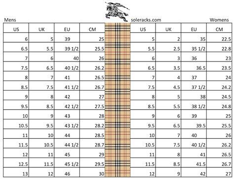 does burberry shoes run small|burberry shoes size chart.